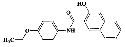 N-(4-ethoxyphenyl)-3-hydroxy-2-naphthamide,2-Naphthalenecarboxamide,N-(4-ethoxyphenyl)-3-hydroxy-,CAS 4711-68-6,307.34,C19H17NO3