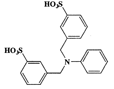 N,N-bis(3-sulfobenzyl)aniline,Benzenesulfonic acid,3,3'-[(phenylimino)bis(methylene)bis-,CAS 98786-62-0,433.5,C20H19NO6S2