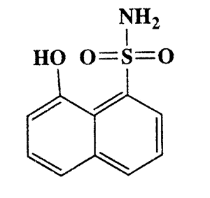 1-Naphthalenesulfonamide, 223.25, 8-hydroxy-,8-Hydroxynaphthalene-1-sulfonamide,C10H9NO3,CAS 6837-95-2